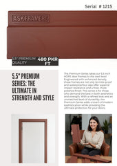 5.5 Inch premium Quality HDPE Door Frame